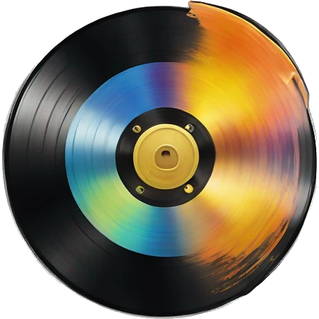 Vinyl record emoji