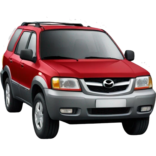 mazda tribute 2001 red  emoji