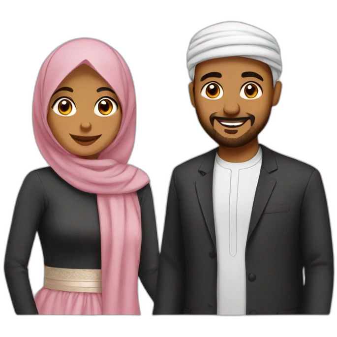 muslim couple emoji