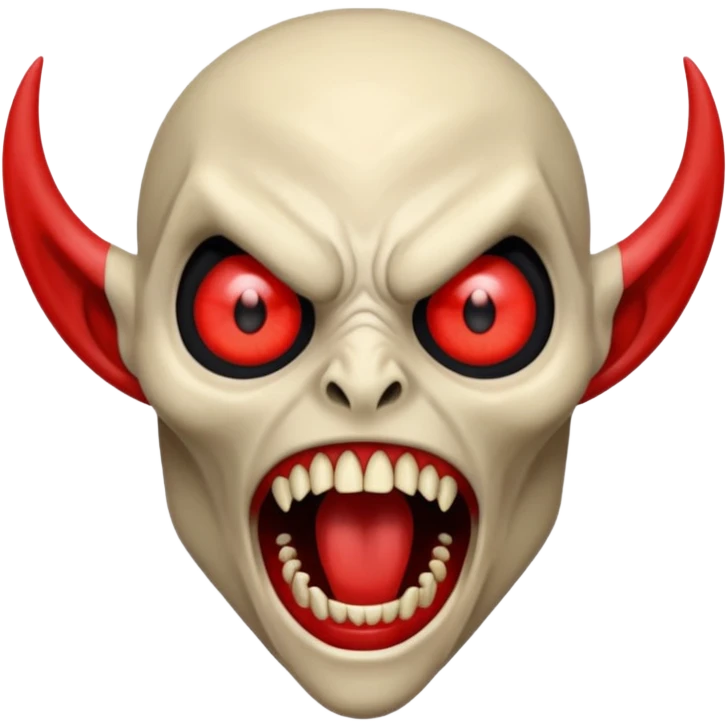 Molag Bal scream, empty background emoji