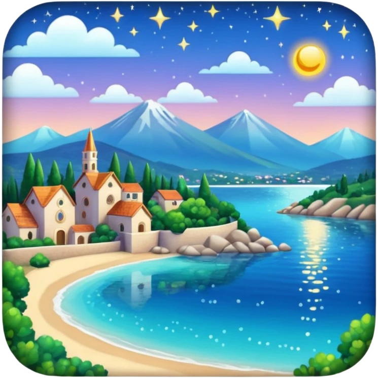 gorgeous beautiful sparkly aesthetic full scenic SCENERY emoji