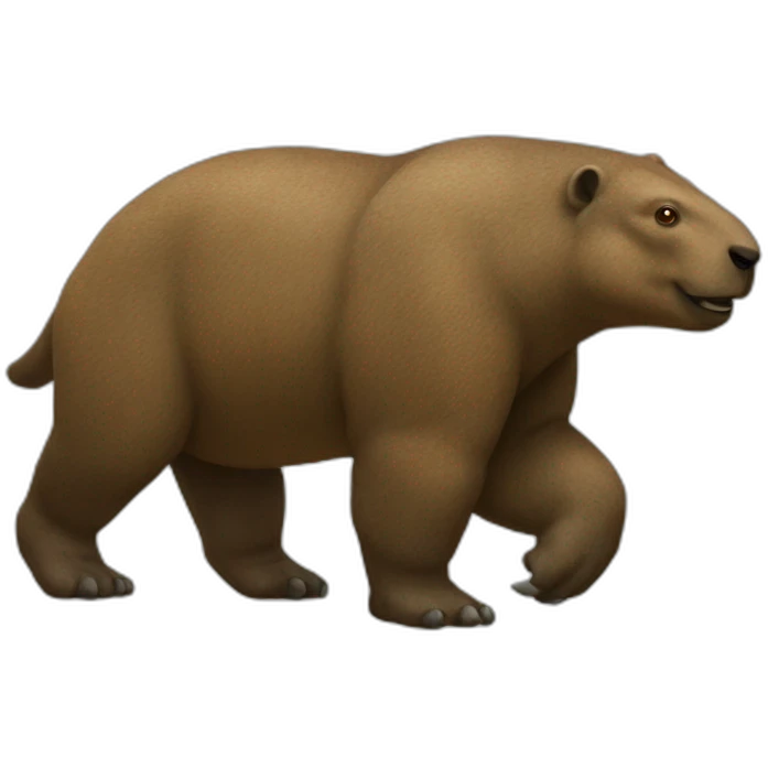 Diprotodon Walking emoji