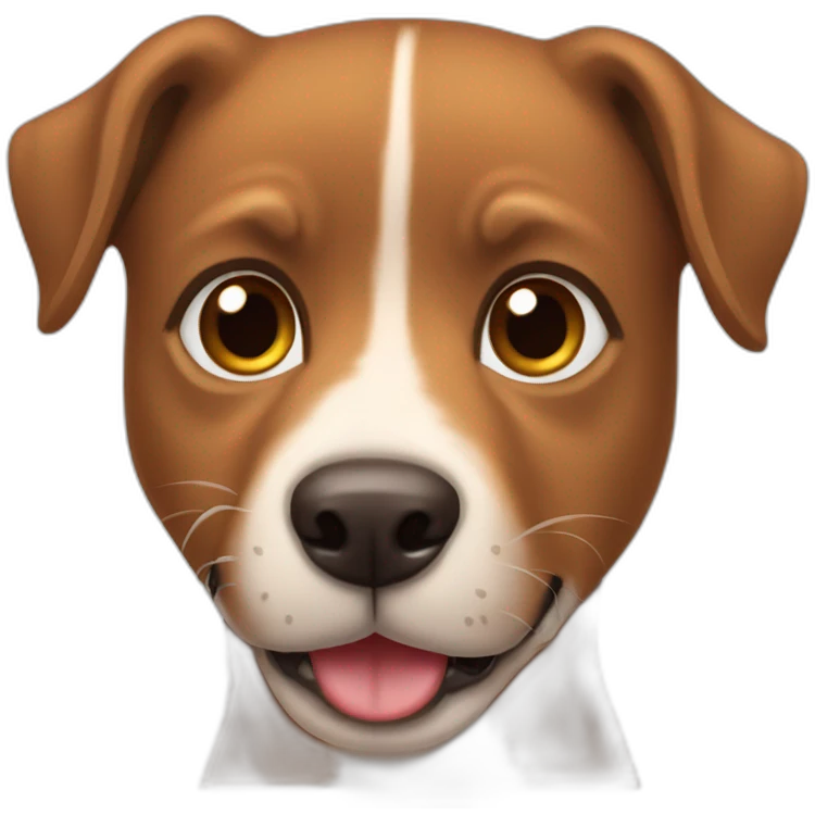 Perro marrón  emoji
