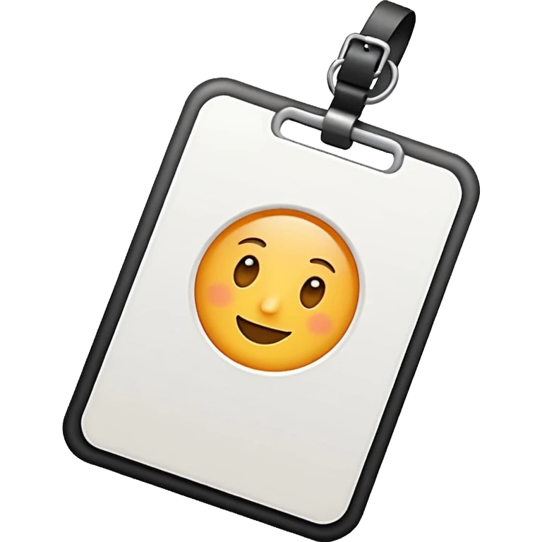 name tag emoji