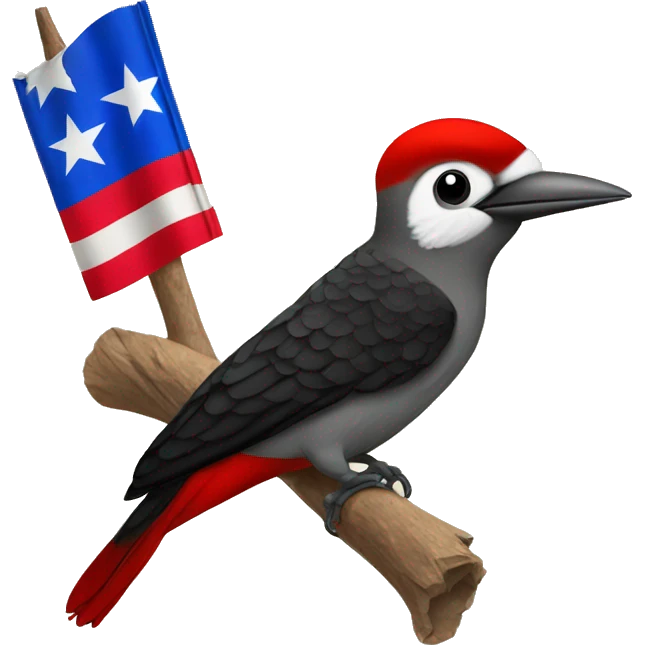 Puerto Rican woodpecker emoji