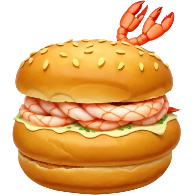 Un choux à la crevette (au lieu d’un choux à la crème) emoji