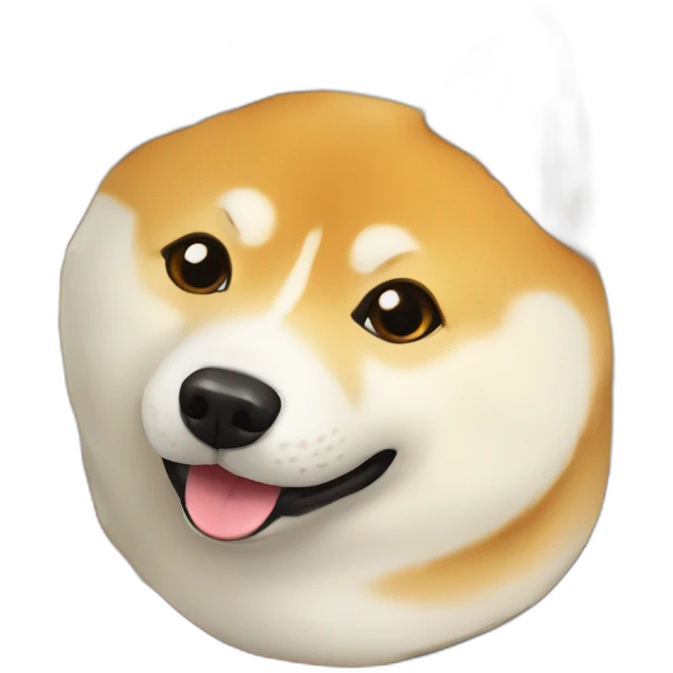 Shiba raclette emoji