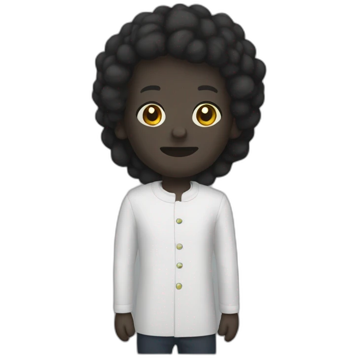 lazo negro de luto emoji