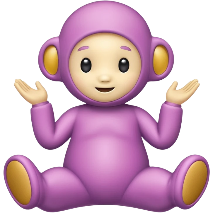 teletubby pink emoji