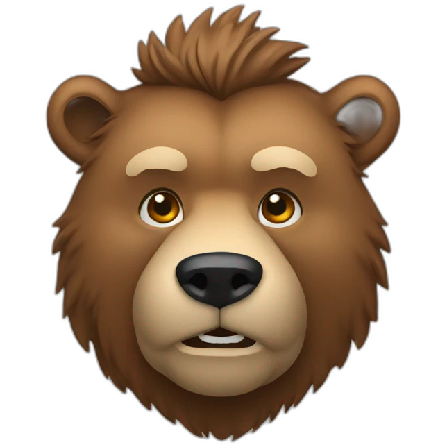 grizzly strong bear emoji