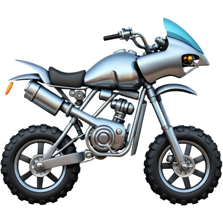 Very Low riding, extended wheelbase, Mech bike with very large(45 inches) off-road tires  emoji
