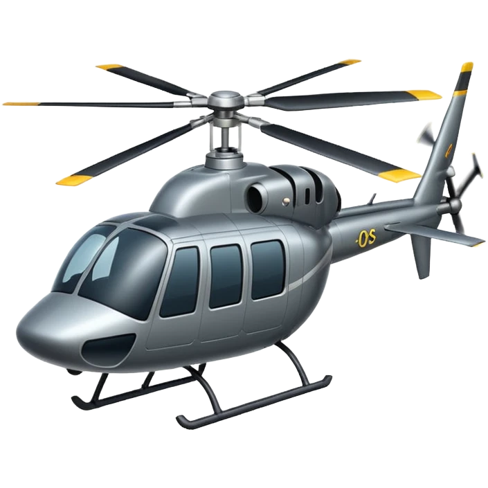 helicopter emoji