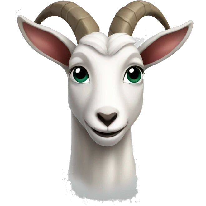 a cring goat emoji