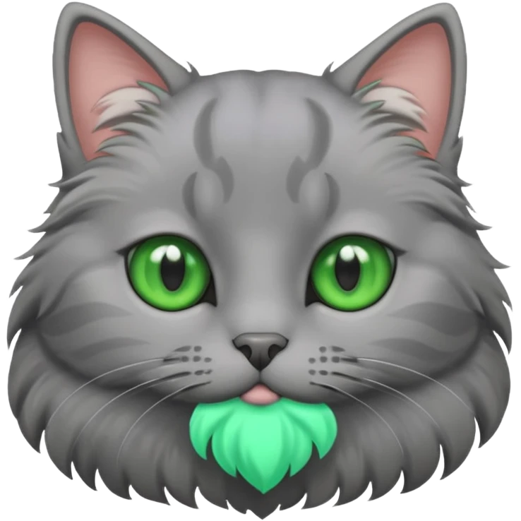 gray cat emoji