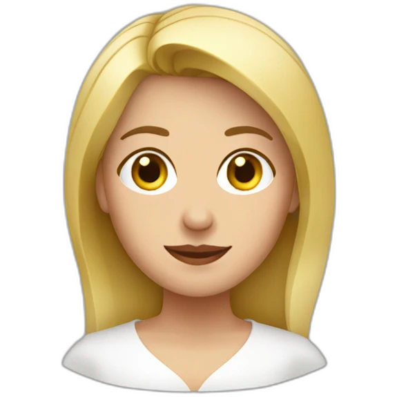 Mujer rubia san Fermín emoji
