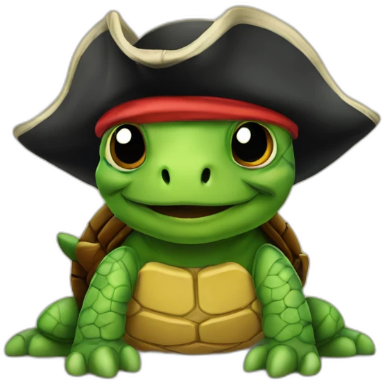 pirate turtle emoji