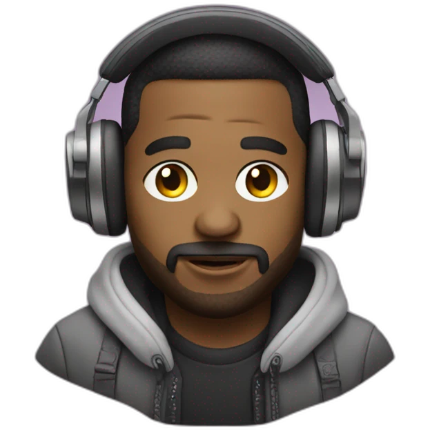 Dj man emoji