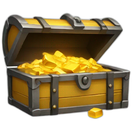 gold chest broken emoji