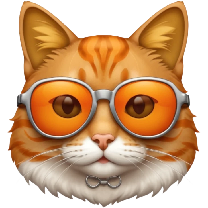 Cat wearing sunglasses emoji
