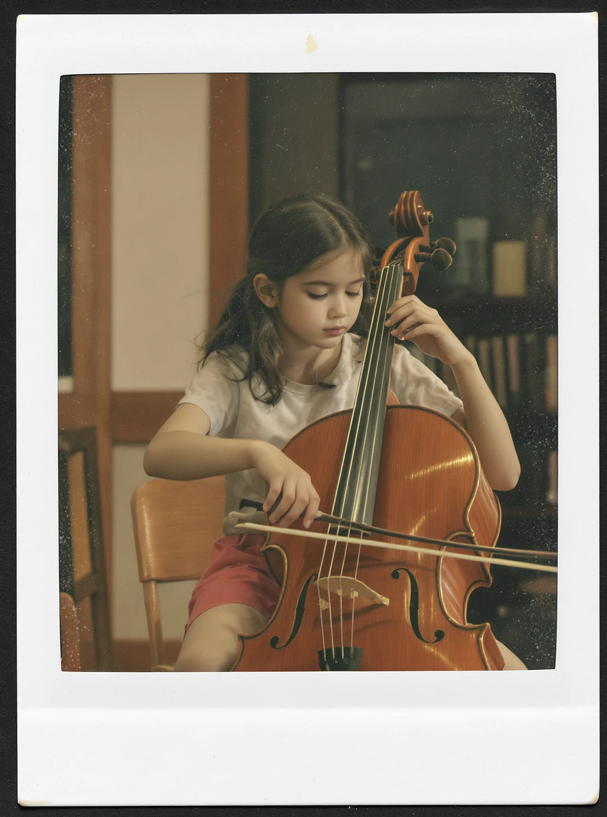 girl playing cello emoji