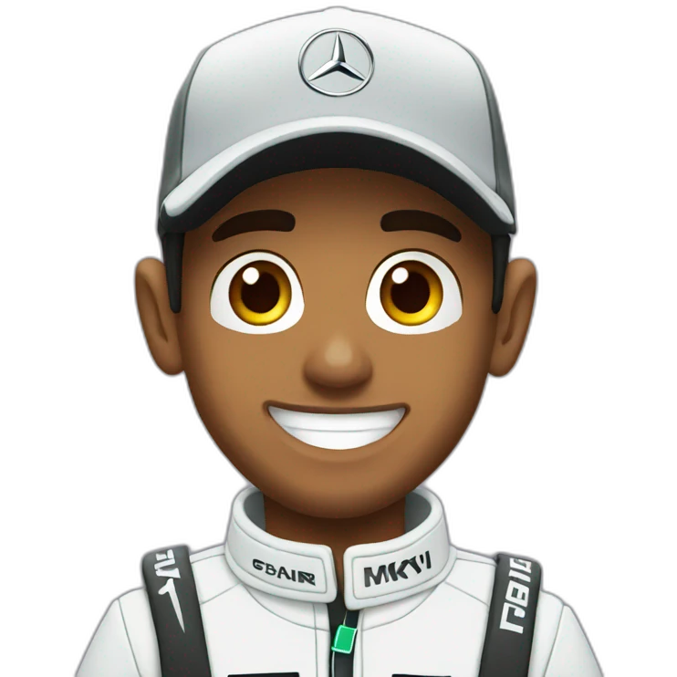 Lewis Hamilton emoji