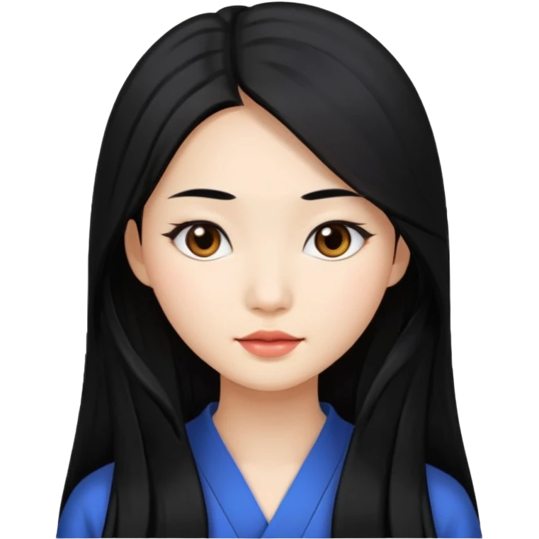 Beautiful Asian woman emoji