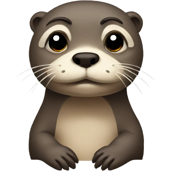 sad otter emoji
