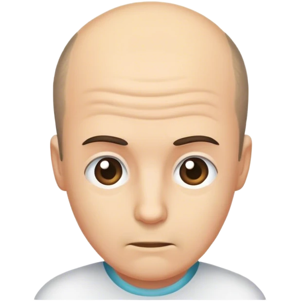 Caída de cabello  emoji