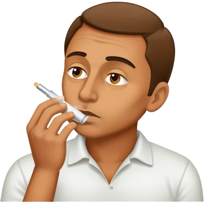 Male sniffing cocaine  emoji