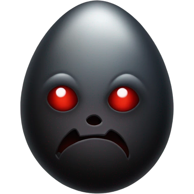 spooky ass evil egg emoji