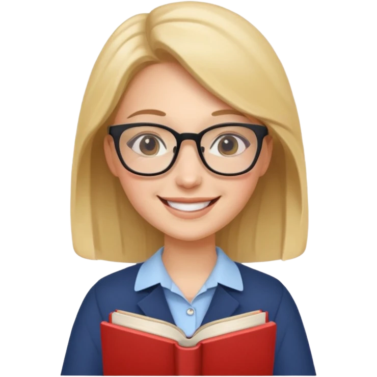 Young female teacher emoji