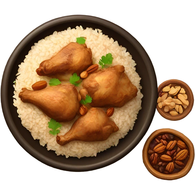 Arab dish mandi  emoji