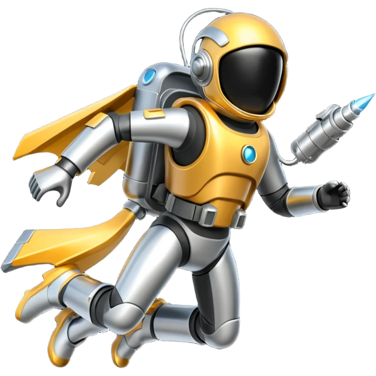 jetpack flying emoji
