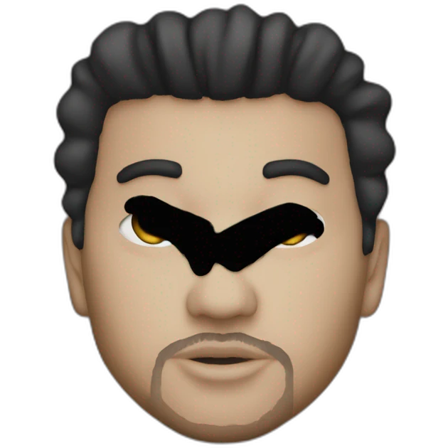 the Weeknd XO logo emoji