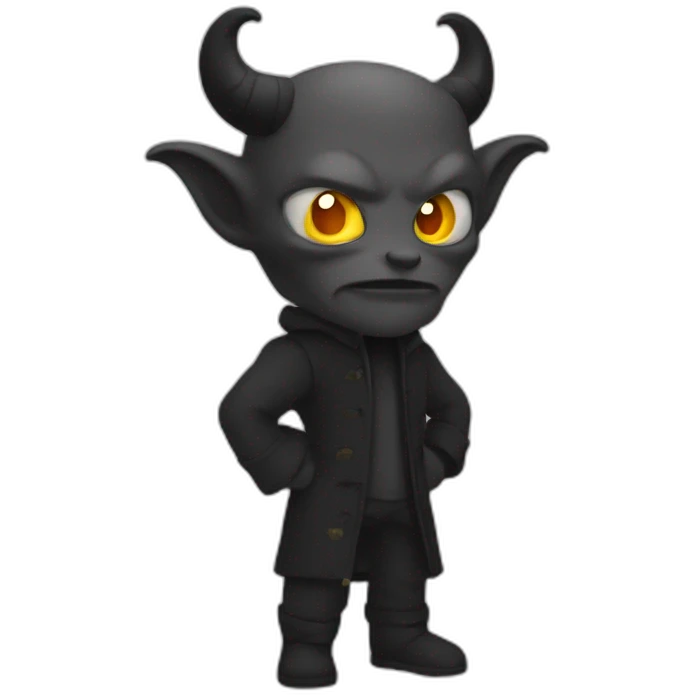 Démon qui attend emoji