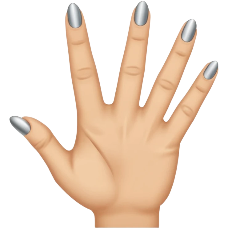 starke metal hand daumen zeigefinger und kleiner finger gestreckt, mittelfinger und ringfinger geballt emoji