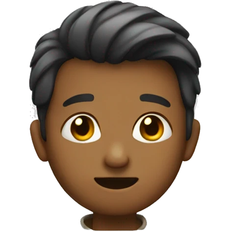Shy emoji