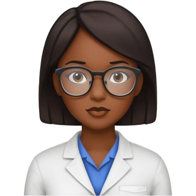 black female specialist emoji