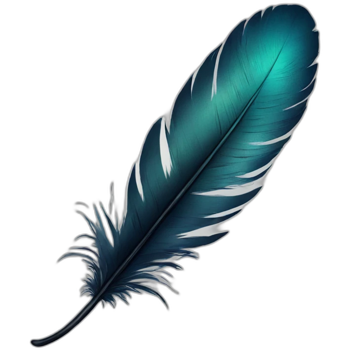 feather and ink emoji