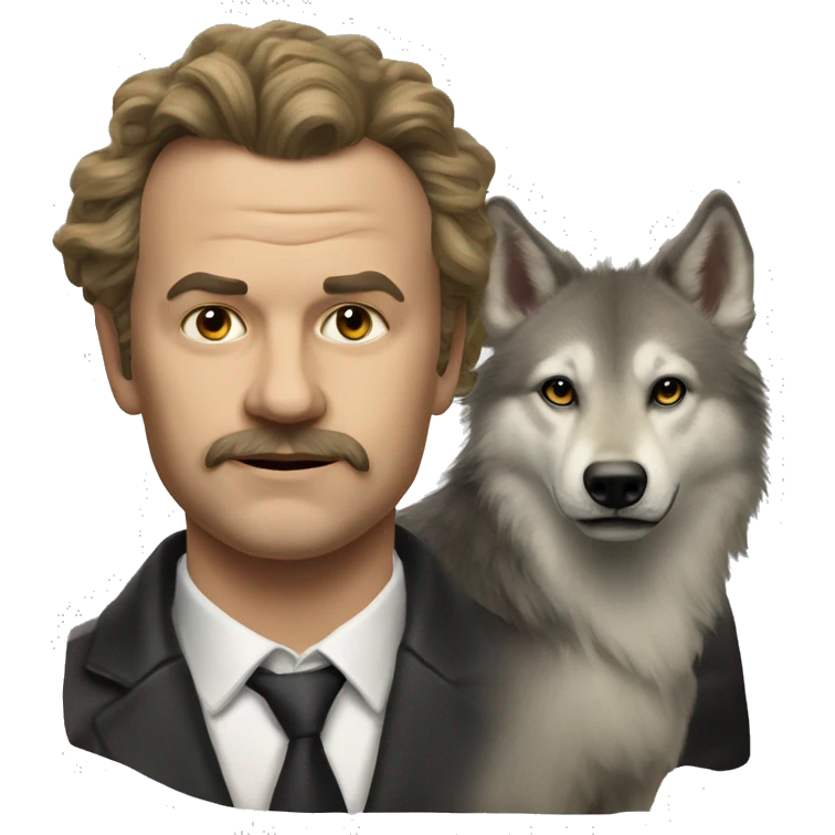 Woland (August Dihl) from the film master and Margarita  emoji
