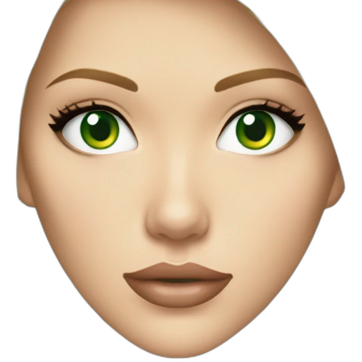 scarlett johansson blonde hair green eyes emoji