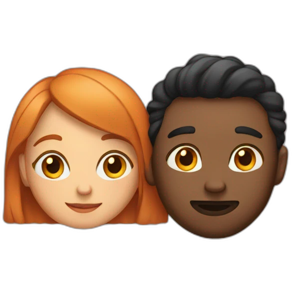 Two people in love emoji