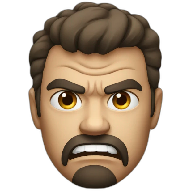 Angry emoji