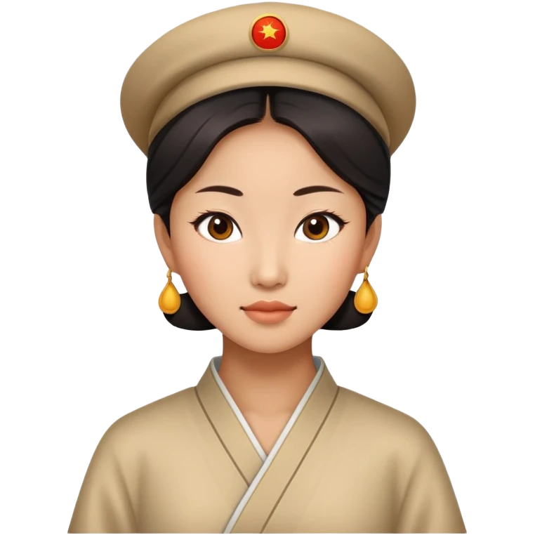 china woman photorealistic emoji