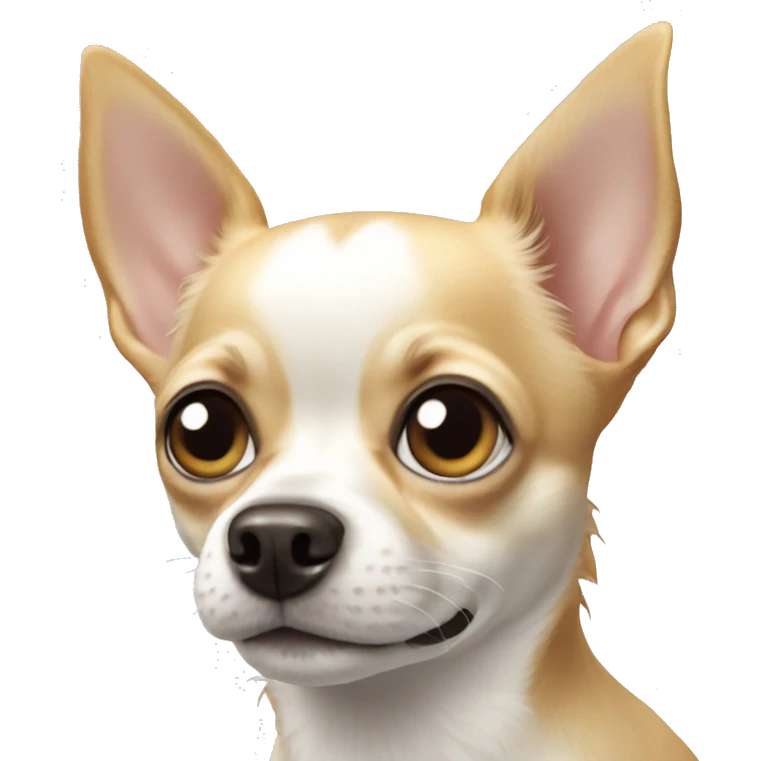 Chihuahua blanco  emoji