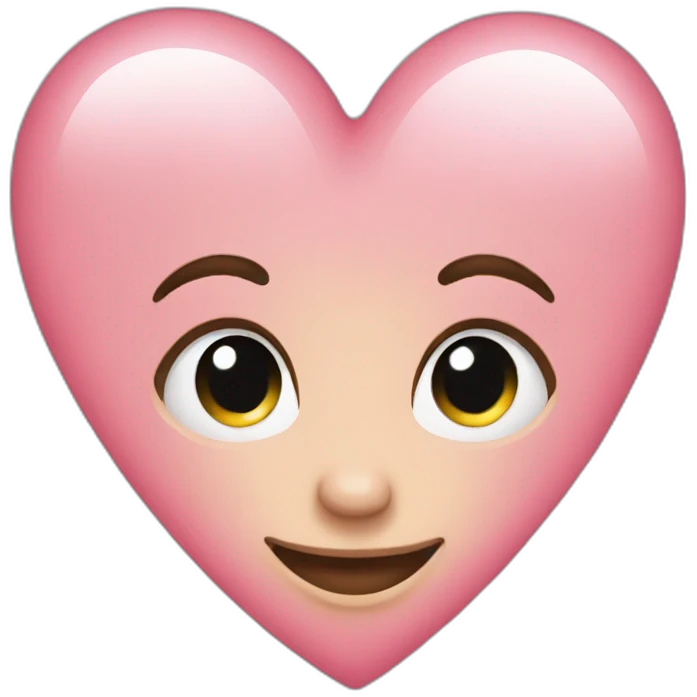 Pink heart emoji