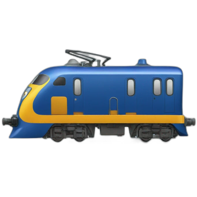 Train français emoji