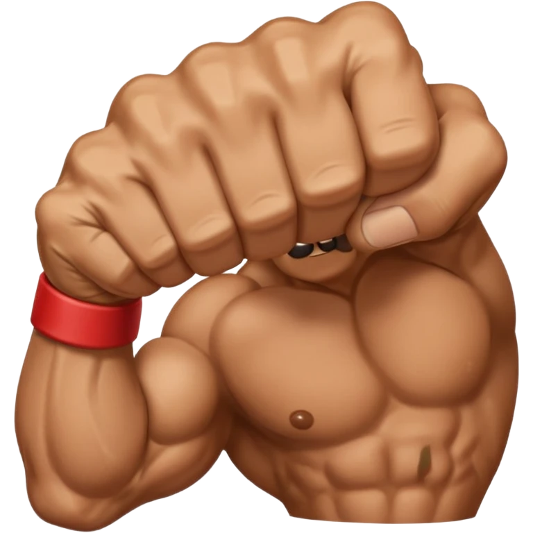 Bana dogru bakan bir yumruk emoji