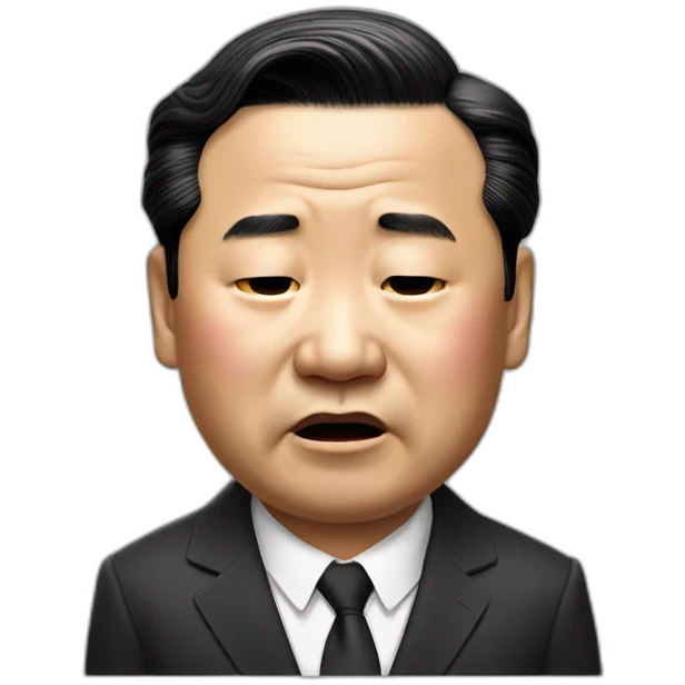 Crying Xi Jinping emoji