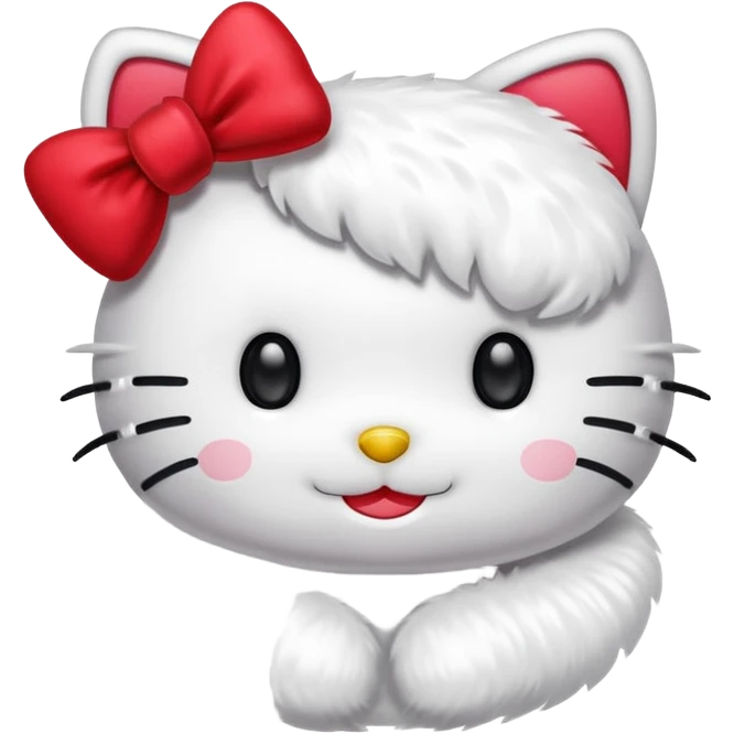Hello kitty emoji